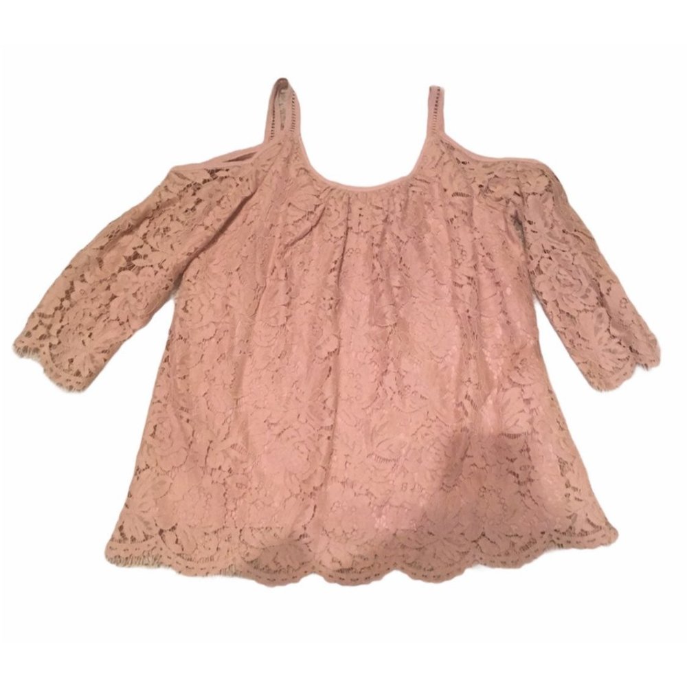 White House Black Market lace top